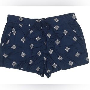 ⭐️NWT⭐️ LUCKY BRAND ~Women’s Pull-On Shorts With Tie~Navy Blue~XS